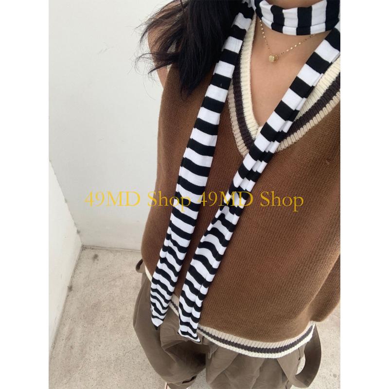 49MD Stripe Pattern Scarf for  - огляд і ціна Outdoor Camping Shop