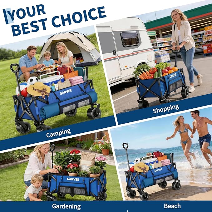 Outdoor Wagon Carts Foldable,  - огляд і ціна Outdoor Camping Shop